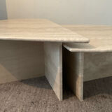 Travertine coffee table from the 70s-80s