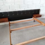 Lit scandinave en palissandre