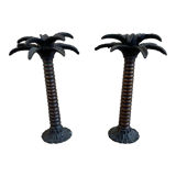 Palm tree candlesticks, 1930