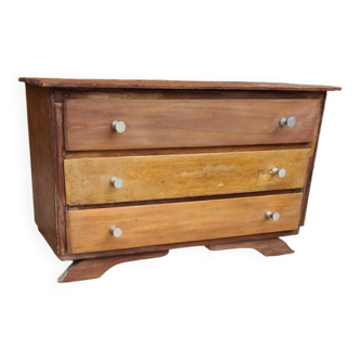 Mini vintage art deco chest of drawers