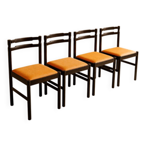 Set 4 chaises Mid century