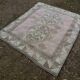 Vintage Turkish Oushak rug 121x140 cm