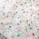 Berber carpet Beni Ouarain with colorful polka dots 1.38 x 1.03m