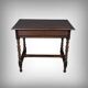 Small oak desk table, Louis XIV style – 2nd half of the 19th century