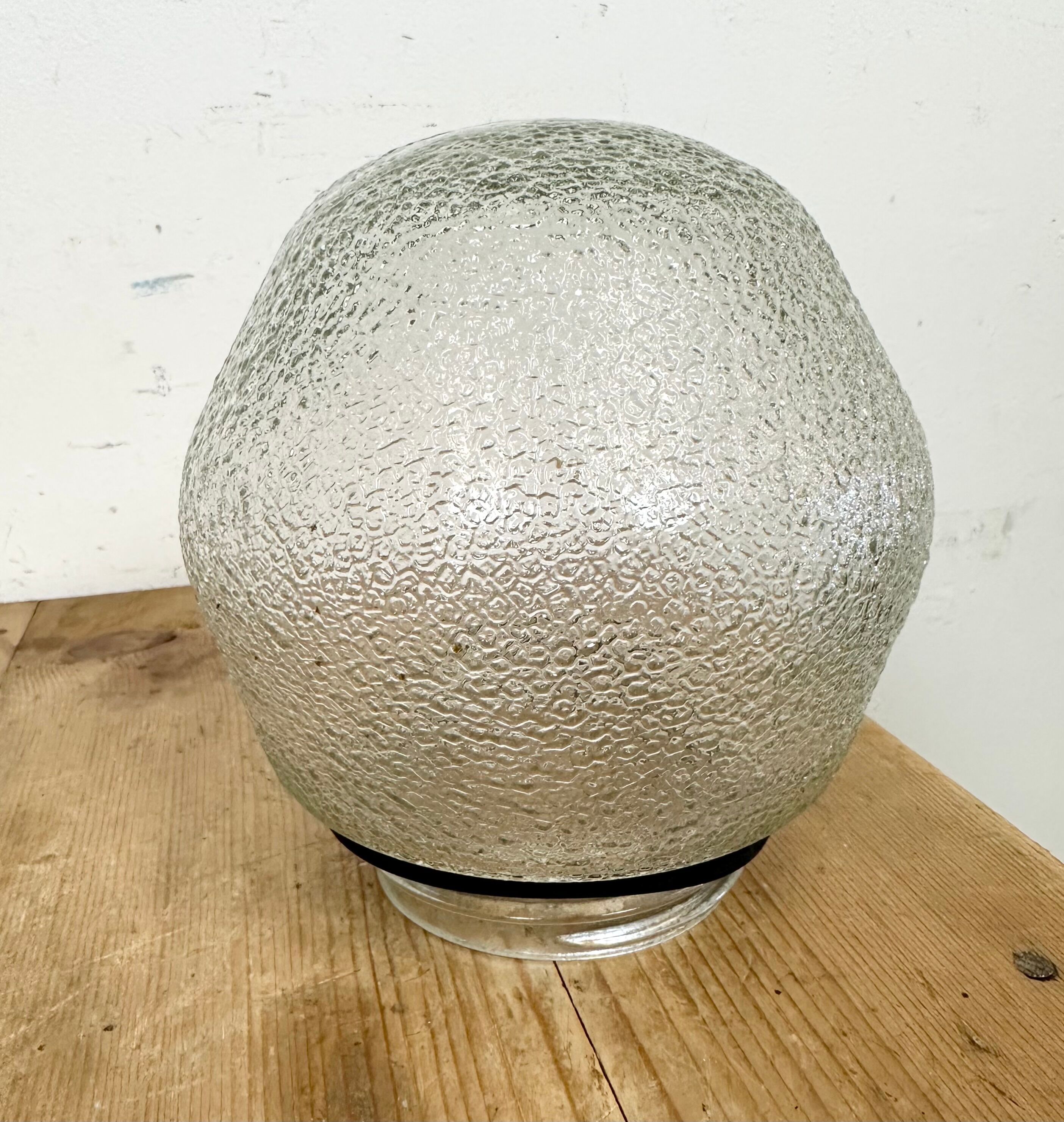 Vintage White Porcelain Wall Light, 1970s