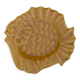 Empty fish-shaped pocket signed Vallauris Lunetta