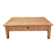 Table basse en orme