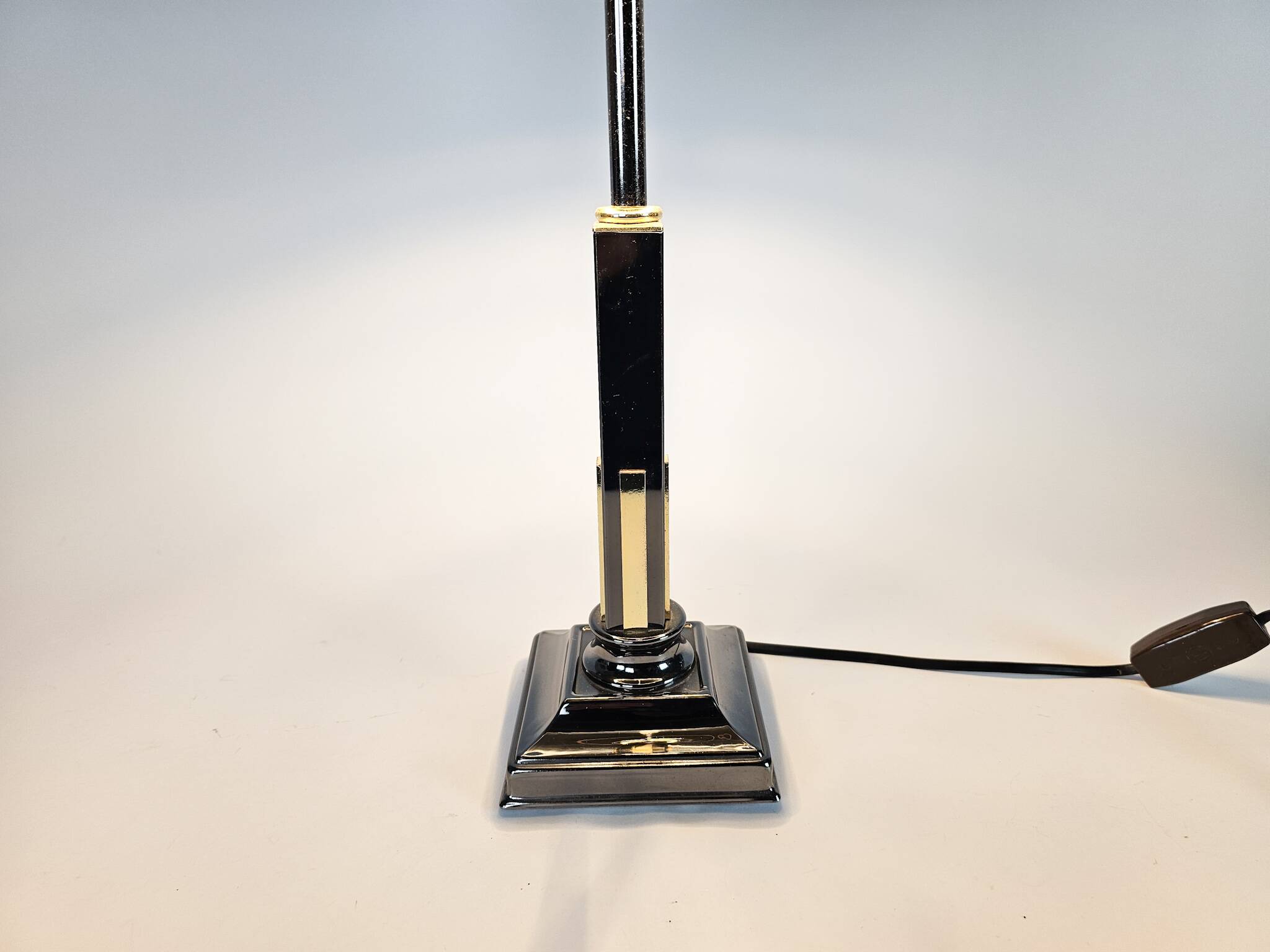 Herda - Hollywood Regency stijl  - messing - tafellamp - 1980's