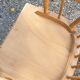Classic rocking chair in wood multiplie sixties seventies
