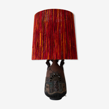 Lampe en céramique des années 70