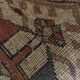 Oriental carpet woven pink, ochre, beige 255x165