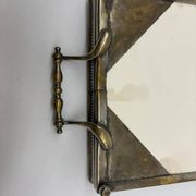 Service Plate WMF Jugendstil Art Nouveau Silver-Plated Galalithe Around 1905
