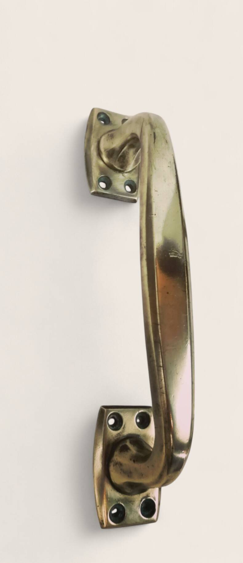 Set of 4 vintage bronze door handles.