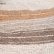 Hand-woven recycled cotton pouf cover - beige