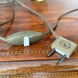 Lamp foot made of vintage olive wood