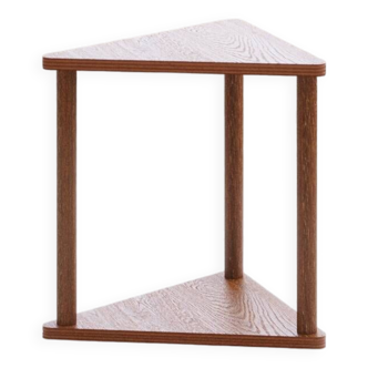 Handmade Triangular Wood Coffee Table
