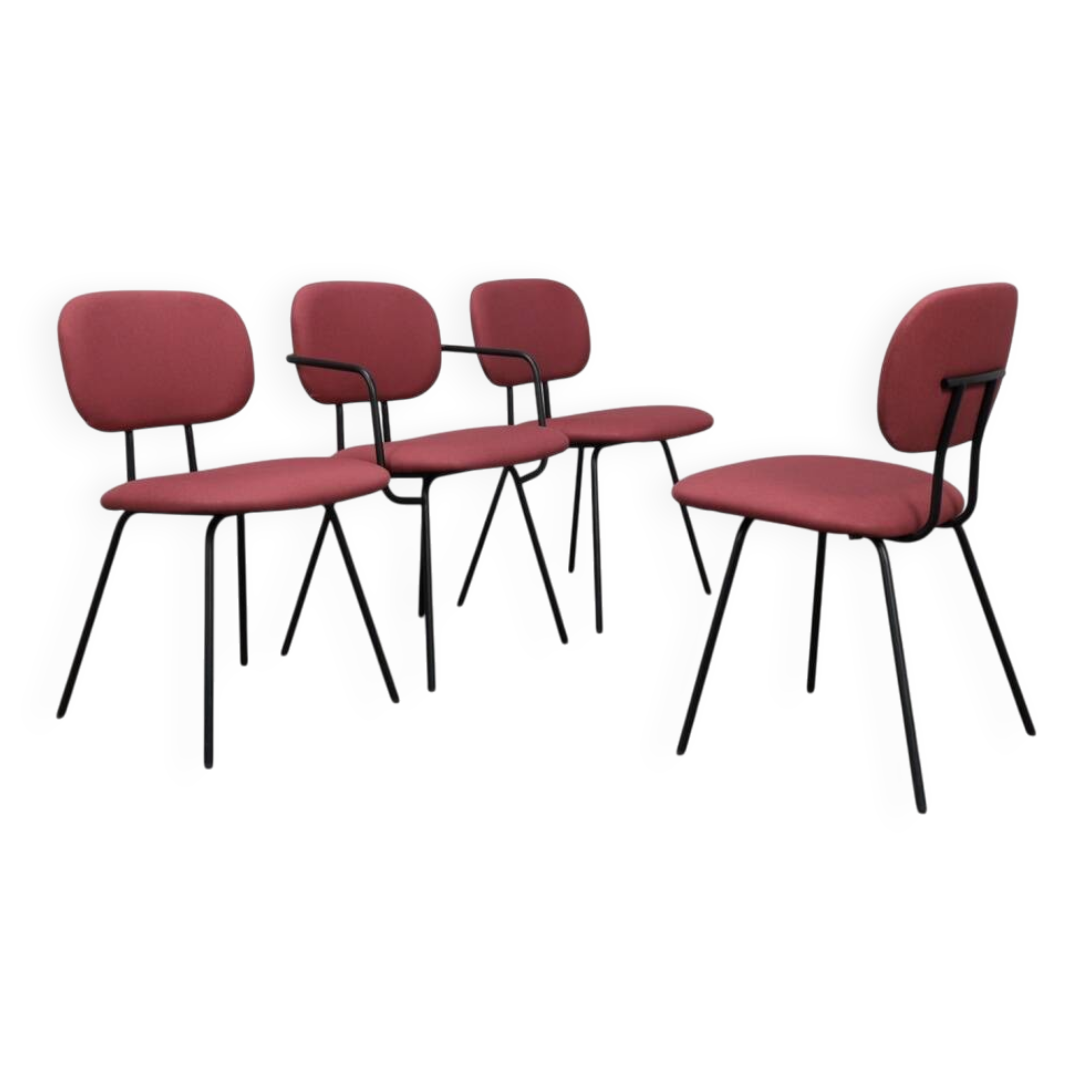 4x Pi dining chair by Richard Hutten for Puik Design