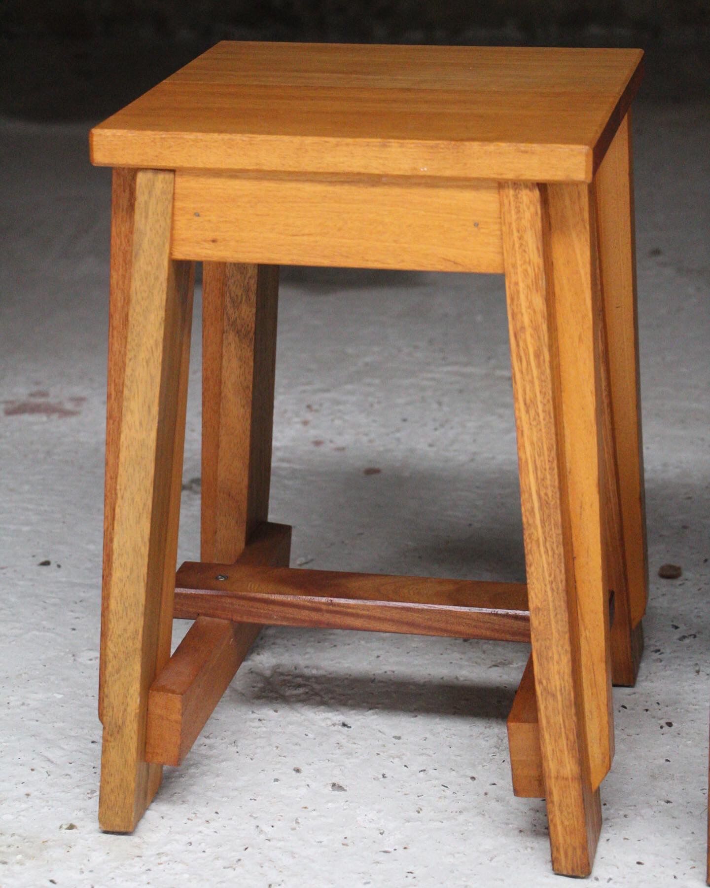 Pair of architect stools France 1960