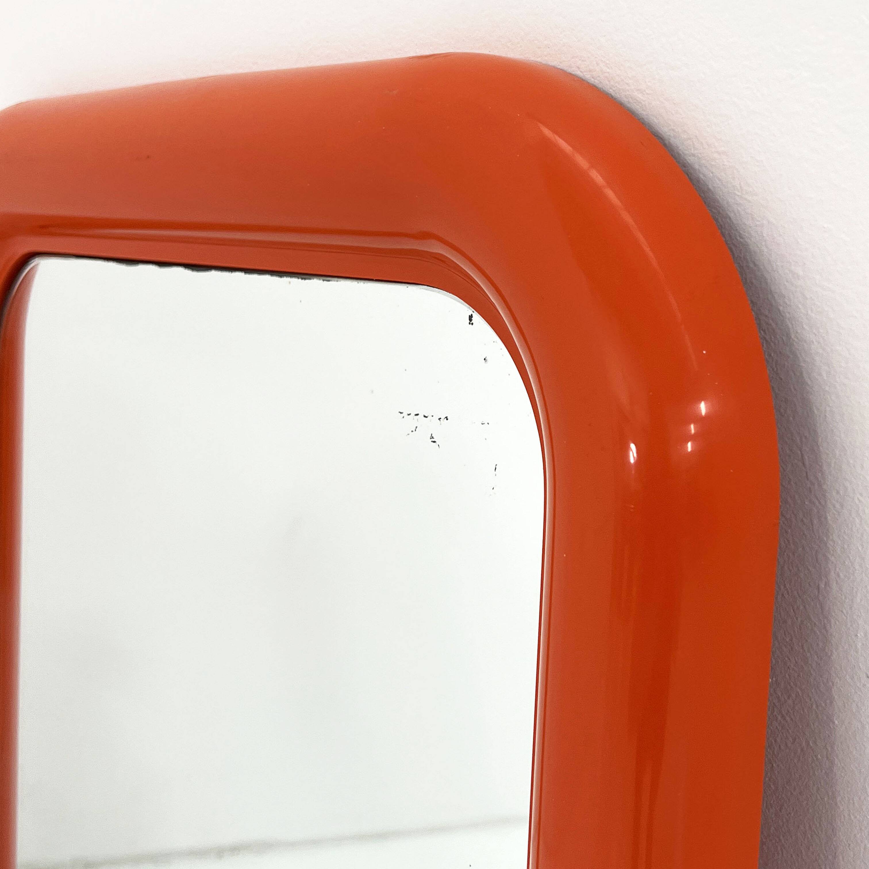 Miroir Delfo Orange par Sergio Mazza pour Artemide, 1960