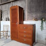 Asymmetrical wardrobe