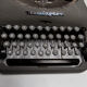 Typewriter Remington rand 1947 deluxe model 5 revised and new ribbon