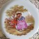 Assiette creuse Gloria porcelaine fine Fragonard