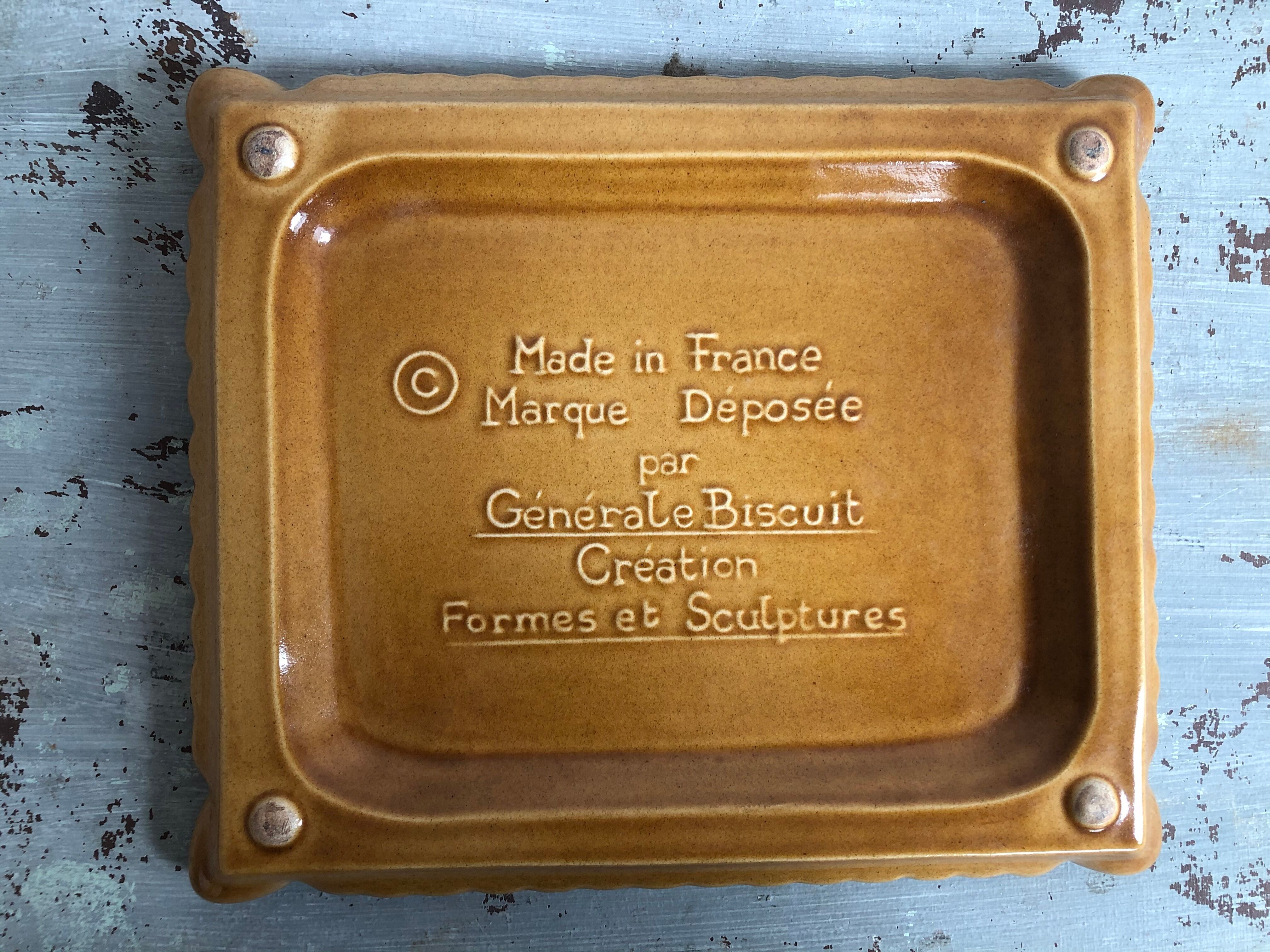 Under the plate of vintage advertising Little Butter Lu