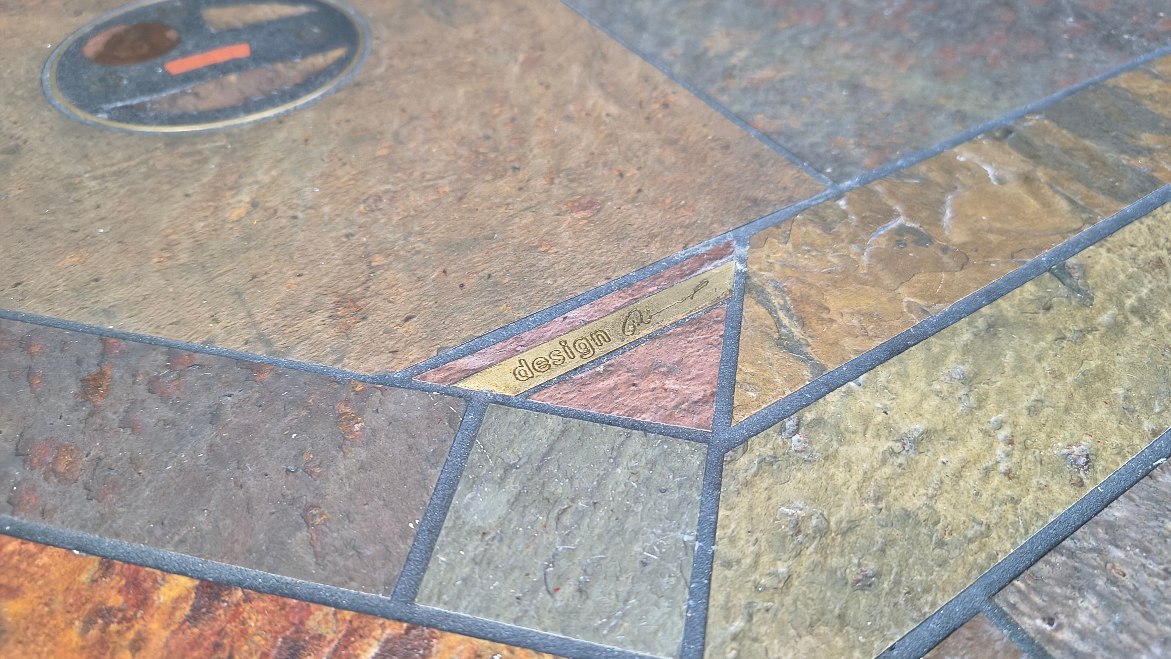 Paul Kingma attributed coffee table, 1980s