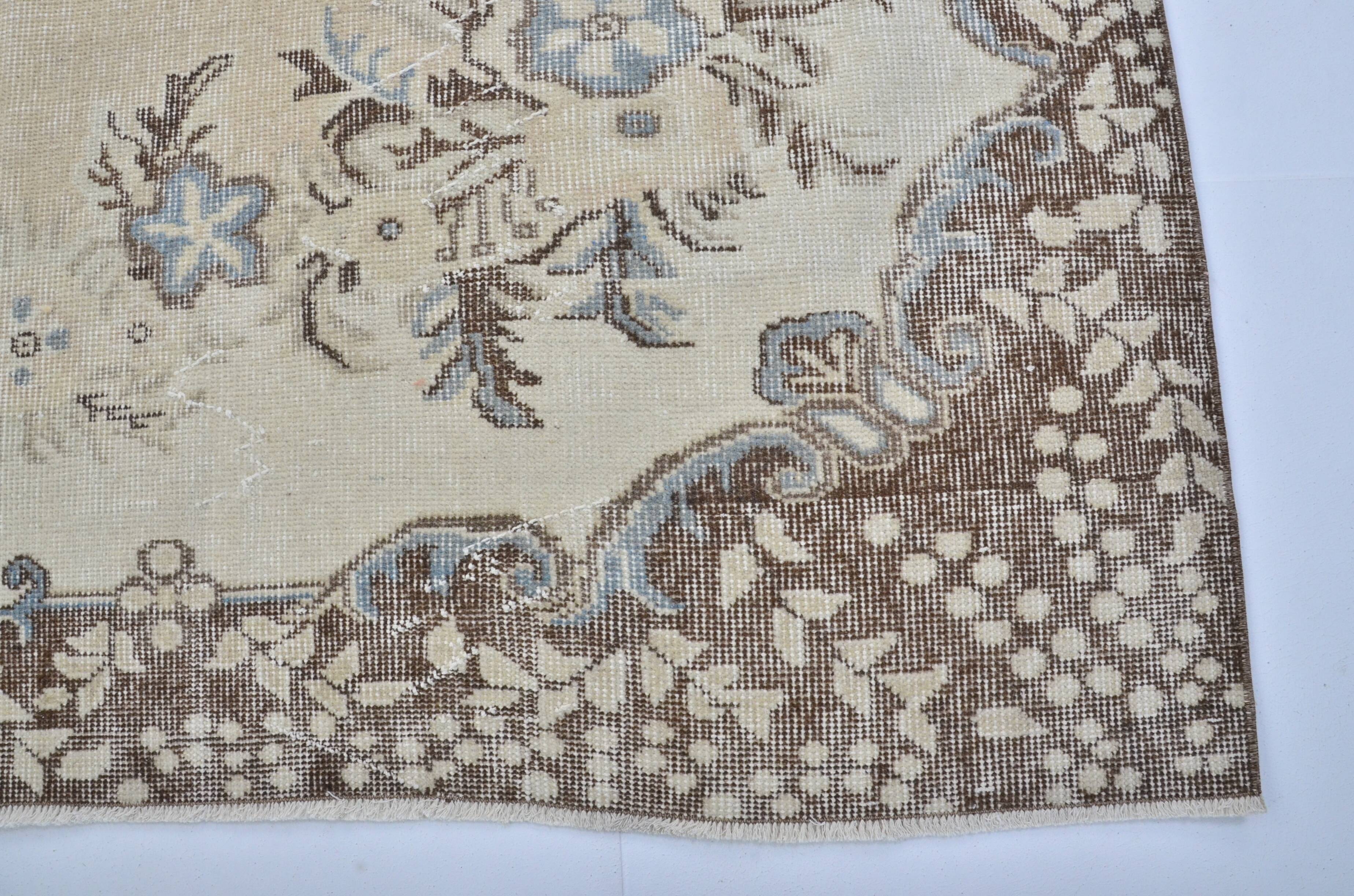 Oushak Turkish Vintage Rug sku 3266