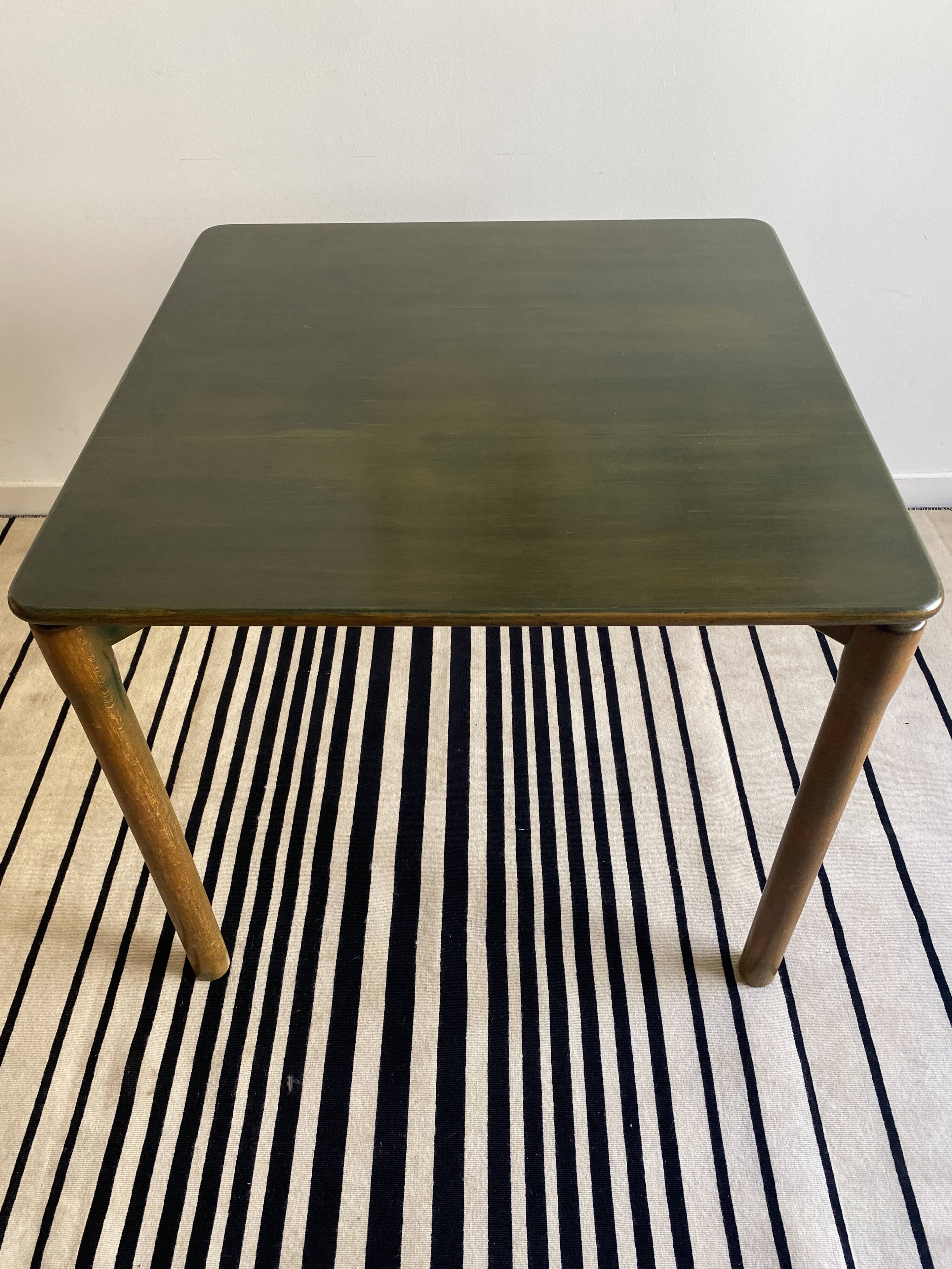 Vico Magistretti for Cassina Carimate table vintage 60s stained wood