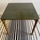 Vico Magistretti pour Cassina table Carimate vintage années 60 bois teintée