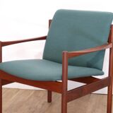 Vintage Scandinavian teak armchair 1960