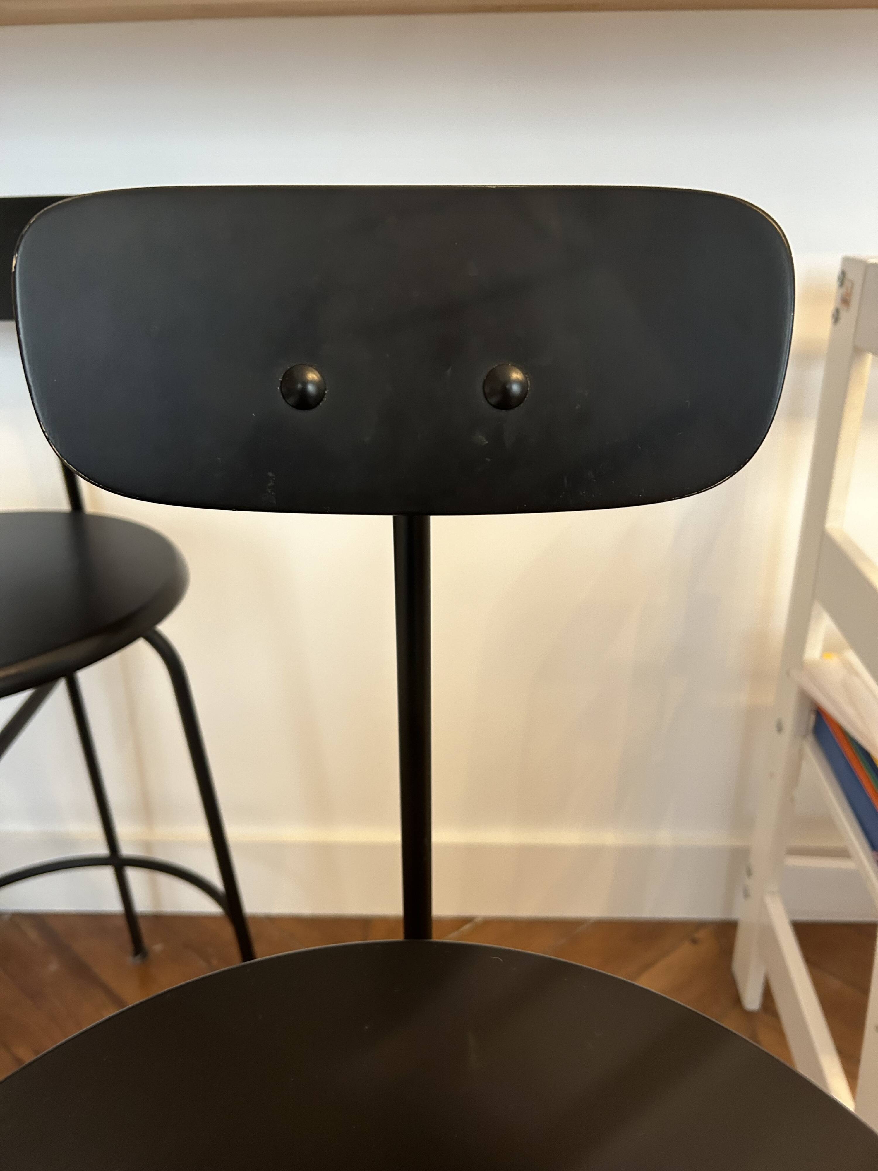 Set of Audo Afteroom designer bar chairs / stools 63 cm