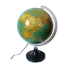 Luminous terrestrial globe