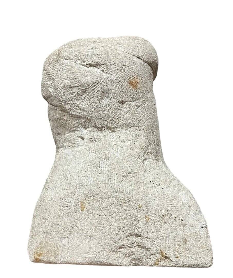Important Orientalist stone sculpture volume from the Art Deco period.