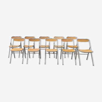 Lot de chaises pliantes