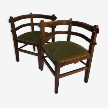 Pair of corner chairs