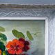 Oil on panel by S.Picquet bouquet of flowers still life XXe