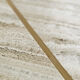 Up & Up large Italian Brutalist travertine coffee table, two-piece geometric mod