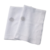 Nappe fine avec incrustations en venise 2m x 2m