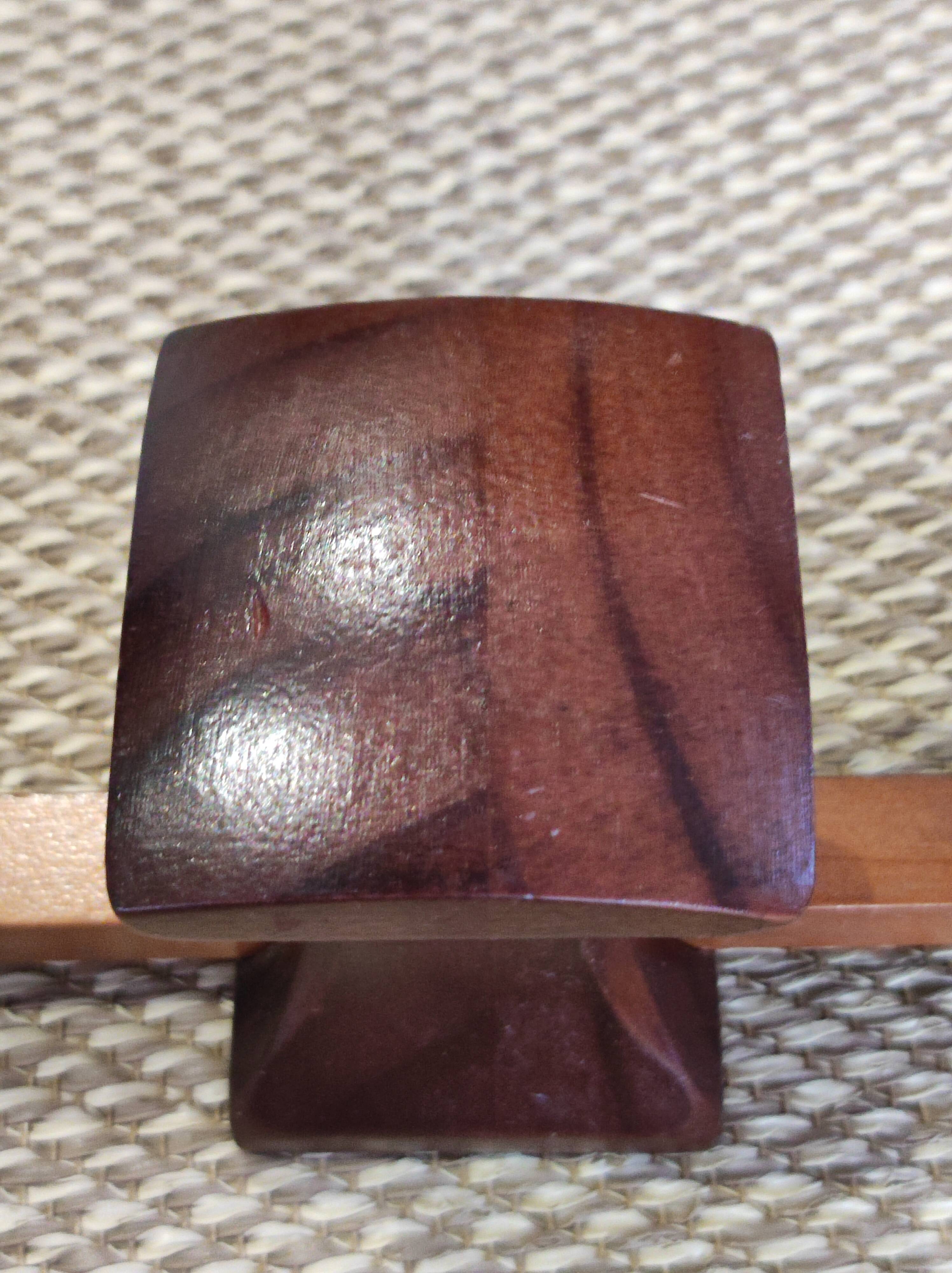 Scandinavian style wooden coat rack