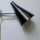 Rare Black Midcentury Adjustable Wall Lamp in style of Stilnovo, Lidokov, 1960s