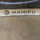 Pair of bistro Mahieu and Fischel bentwood chairs