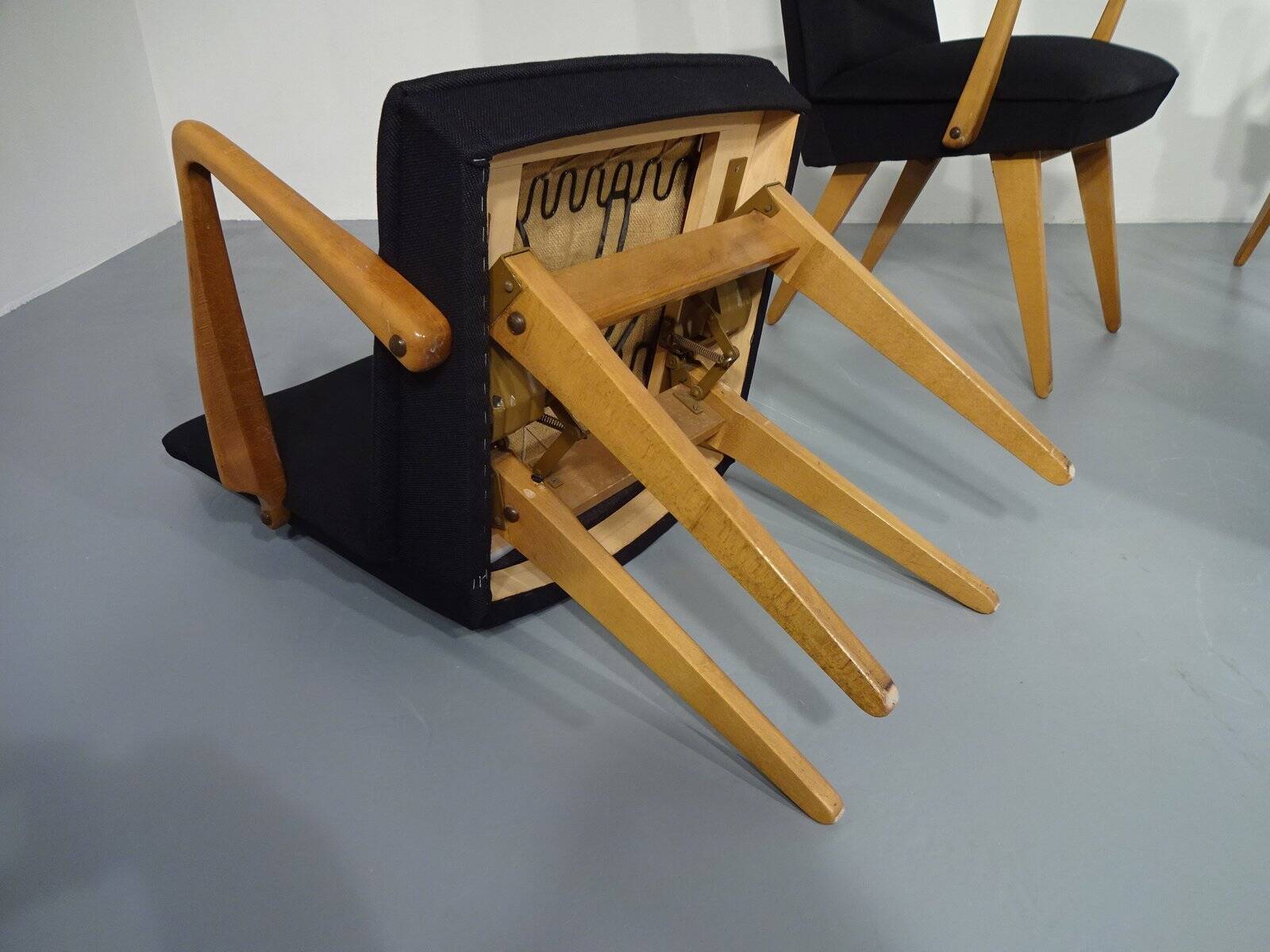 Mid-Century Scissor Chair from Knoll, Germany, 1950s