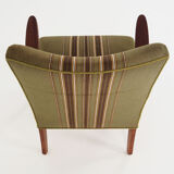 Armchair, teak construction, Scandinavian design of the 70s