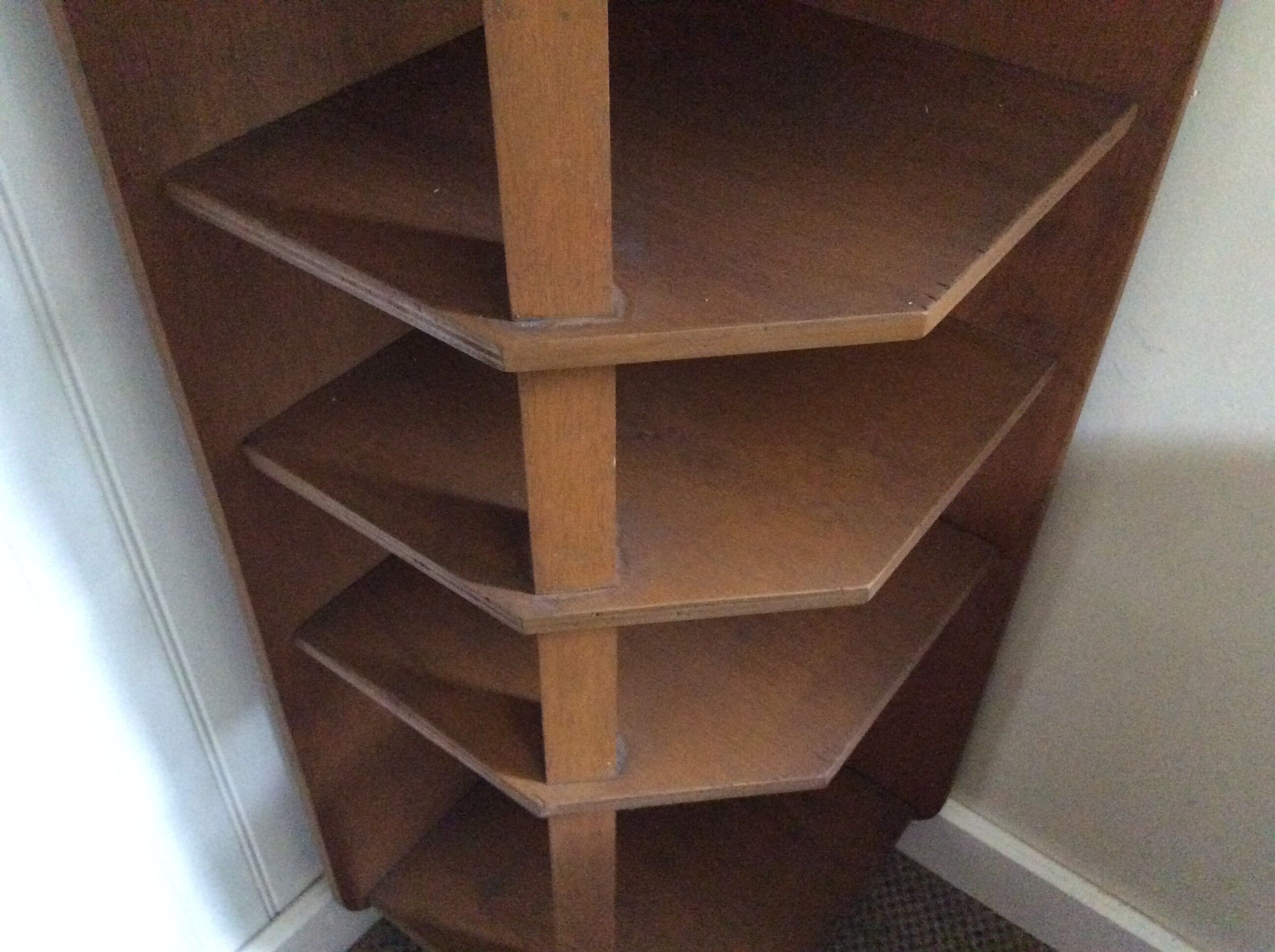 Wooden shelf