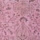 Tapis Oushak vintage rose Sku2348