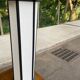 Column table lamps in the style of 90s Japanese lanterns.
