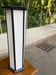 Column table lamps in the style of 90s Japanese lanterns.