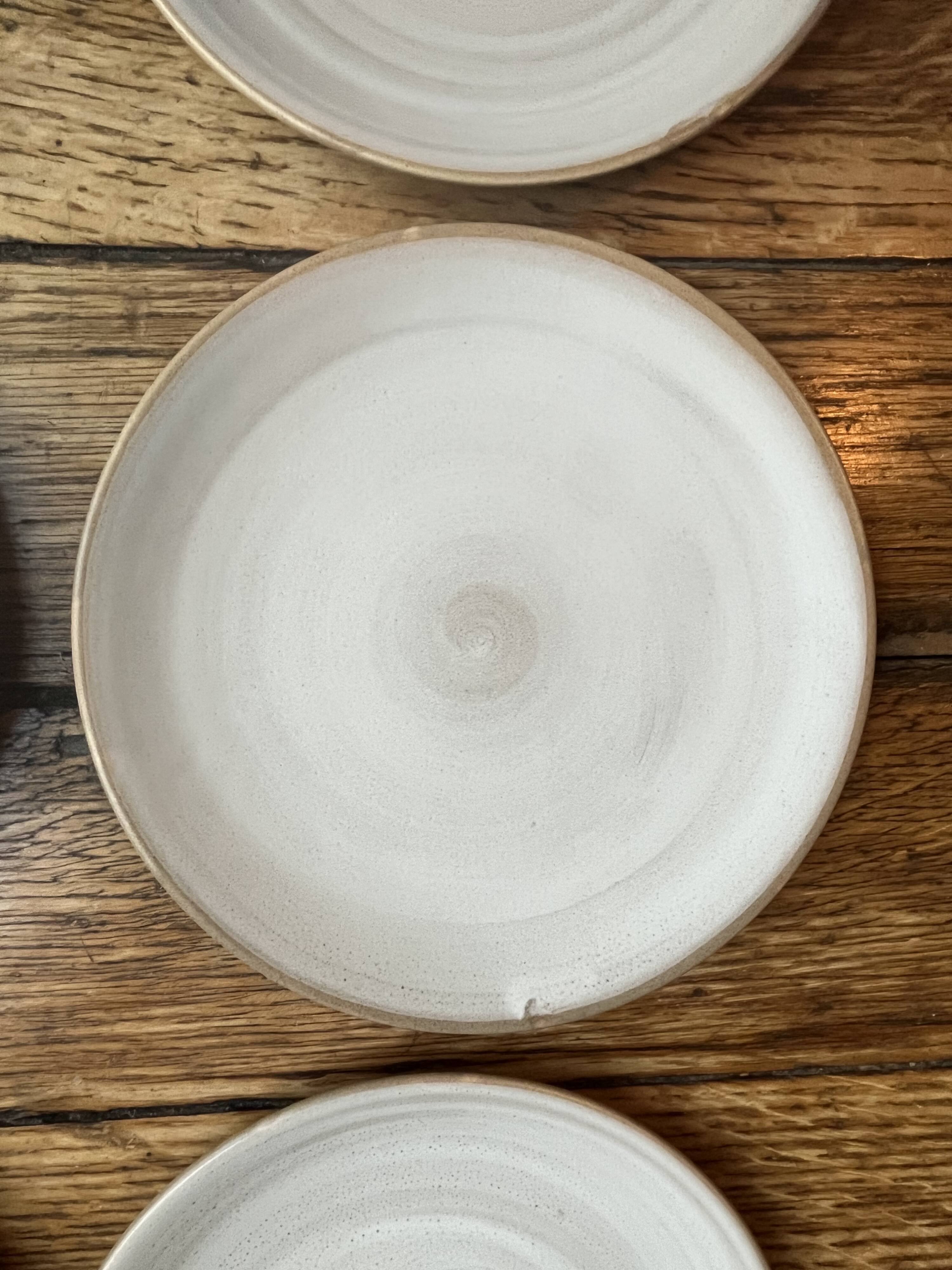 7 small plates Niderviller model Pierre